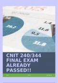 CNIT 240/344 FINAL EXAM ALREADY PASSED!!