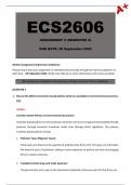 ECS2606 Assignment 2 (Detailed Answers) Semester 2 - Due 20 September 2024