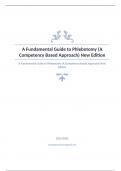 A Fundamental Guide to Phlebotomy Question and answers  rated A+