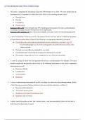 ATI RN MEDSURG 2024 PROCTORED EXAM QUESTIONS AND ANSWERS 