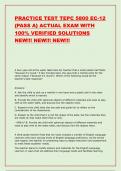 PRACTICE TEST TEPC 5800 EC-12  {PASS A} ACTUAL EXAM WITH  100% VERIFIED SOLUTIONS  NEW!!! NEW!!! NEW!!