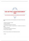 CSE 446 BUNDLED EXAMS WITH GUARANTEED ACCURATE ANSWERS