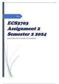 ECS3703 Assignment 2 Semester 2 2024