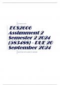 ECS2606 Assignment 2 Semester 2 2024 (583488) - DUE 20 September 2024