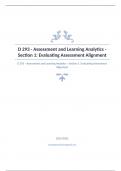 PACKAGE DEAL OF WGU D291 QUESTION AND ANSWERS RATED A+