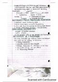 Class notes PBSI 245 