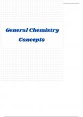 General Chemistry 1 Important Concept