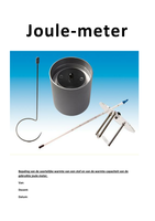 Warmte capaciteit Joulemeter