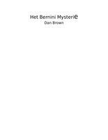 Boekverslag Het Bernini Mysterie, Dan Brown