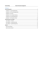 Complete samenvatting Financieel Management