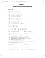 Calculus Early Transcendentals solution manual Appendix B