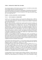 Titre 1 Domaine du droit des affaires