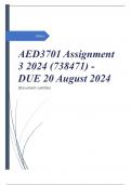 AED3701 Assignment 3 2024 (738471) - DUE 20 August 2024