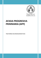 AFASIA PROGRESIVA PRIMARIA 