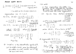 MA100 Exam Solution 2007