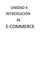 Introducción al E-commerce