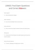 INA01 Final Exam Questions  and Correct Answers