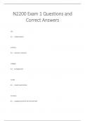 N2200 Exam 1 Questions and  Correct Answers