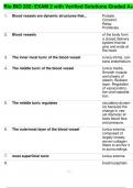 Rio BIO 202: EXAM 2 with Verified Solutions Graded A+