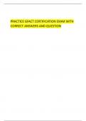 PRACTICE GFACT CERTIFICATION EXAM WITH  CORRECT ANSWERS AND QUESTION A)Metadata B)Windows security logs C)Prefetch D)File Ownership - correct answerMetadata-correct answersWhat is  HKEY_LOCAL_MACHINESoftwareMicrosoftWindowsCurrentVersion