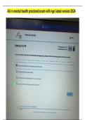 Ati rn mental health proctored exam with ngn latest version 2024 with (screenshot in each question well explain).