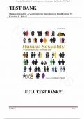 Test bank - for Human Sexuality: A Contemporary Introduction by Caroline F. Pukall, All Chapters 1-19 | Complete Guide A+