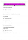 CRISC Acronyms and terms Questions & Answers (100 %Score) Latest updated 2024/2025 Comprehensive Questions A+ Graded Answers | 100% Pass