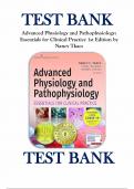 Test Bank For Advanced Physiology and Pathophysiology Essentials for Clinical Practice 1st Edition By Nancy C. Tkacs, Linda L. Herrmann, Randall L. Johnson