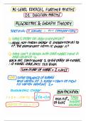 AS-LEVEL EDEXCEL FURTHER MATHS DECISION D1 SUMMARY