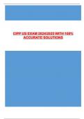 CIPP US EXAM 2024/2025 WITH 100% ACCURATE SOLUTIONS