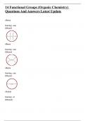 14 Functional Groups (Organic Chemistry) Questions And Answers Latest Update