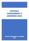 NST2601 ASSIGNMENT 3 ANSWERS 2024