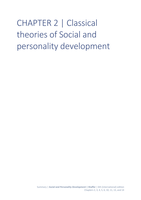 Book summary - Shaffer - Social and personality development - chapters 2, 3, 4, 5, 6, 10, 11, 13, and 14 