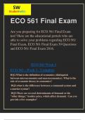 ECO 561 Final Exam