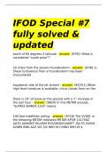 IFOD Special -7 fully solved & updated