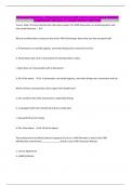 Divemaster Final Exam – B Questions & Answers (100 %Score) Latest Updated 2024/2025 Comprehensive Questions A+ Graded Answers | 100% Pass