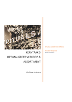 Kerntaak 5 verkoop optimaliseren , Rituals 