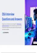 DSA Interview  Questions and Answers