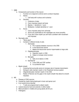 Pathophysiology CNS Quiz Study Guide 