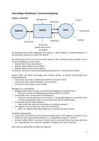 Samenvatting hoorcolleges   aantekeningen Marketing 2: Consumentengedrag