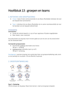 Samenvatting H13 en H14 bedrijfsmanagement