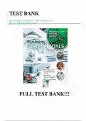 Test Bank - for Microbiology Fundamentals A Clinical Approach 3rd Edition by Marjorie Kelly Cowan, All Chapters | Complete Guide A+