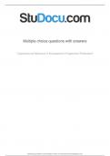 Multiple choice questions with answers Organizational Behaviour & Management (Hogeschool Rotterdam