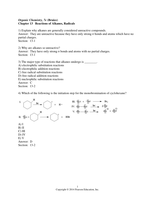 Organic Chem test banks