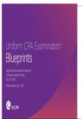 *Uniform CPA Examination Blueprints: Comprehensive Guide for AUD, BEC, FAR, and REG Sections