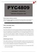 PYC4809 Assignment 3 (Detailed Answers) Portfolio - Due 25 September 2024