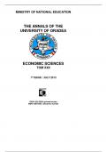 ECONOMIC SCIENCES 