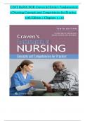 TEST BANK For Craven & Hirnle's Fundamentals of Nursing: Concepts and Competencies for Practice, 10th Edition by Christine Henshaw, Renee Rassilyer, Verified Chapters 1 - 43, Complete Newest Version