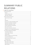 Summary Public Relation IC Block 1 