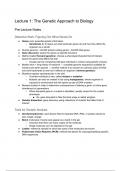 BIOLOGY305: Chapters  1-10 Reading Notes